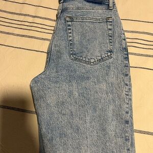 Abercrombie & Fitch Light Blue 90s Straight Leg Jeans